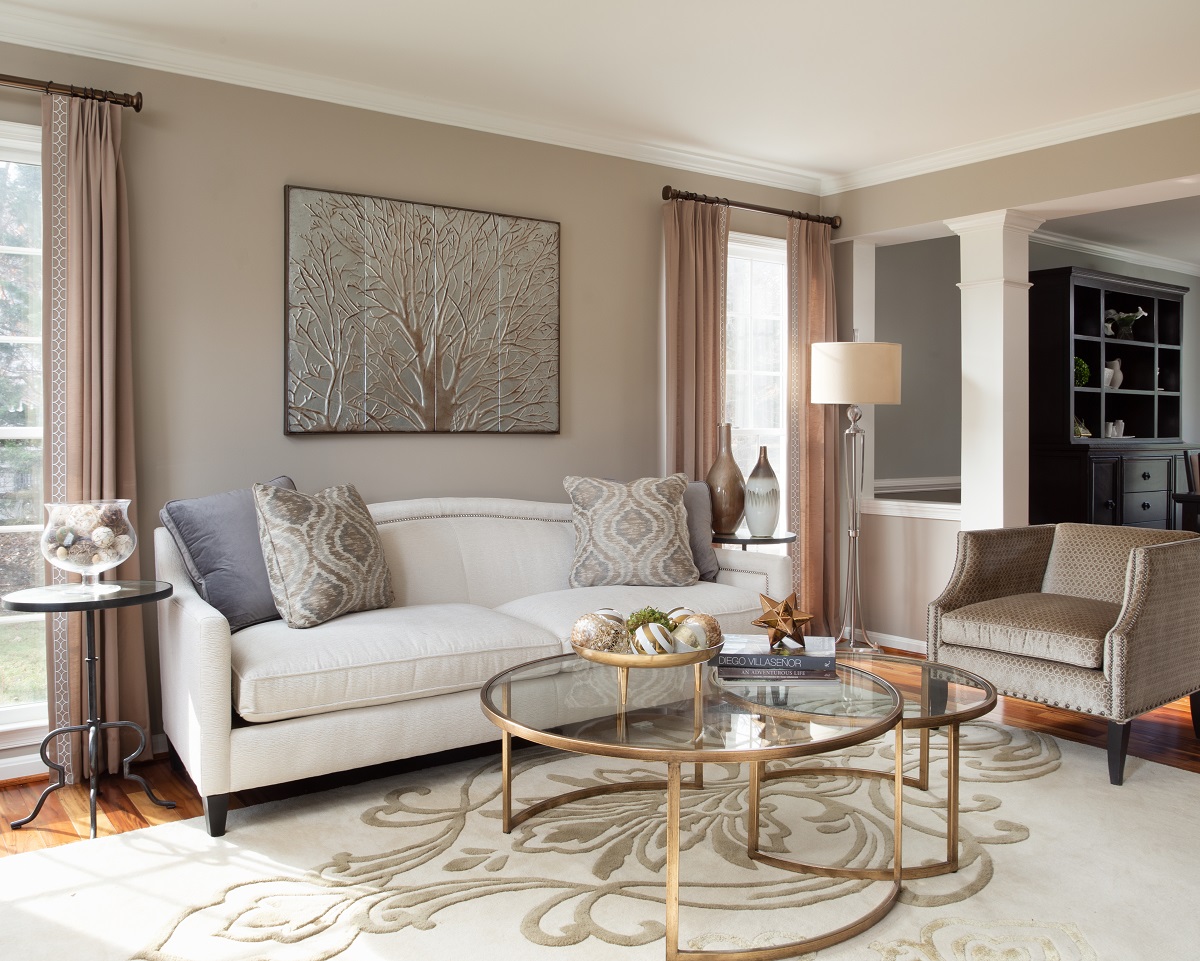 Elegant Neutral Living Room